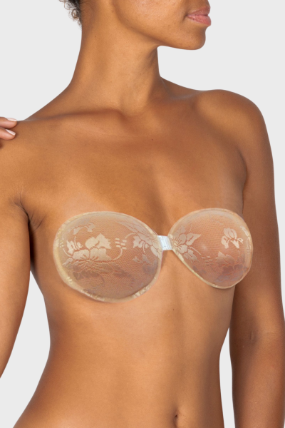 SKIN BRA/ SILICONE LACE BRA